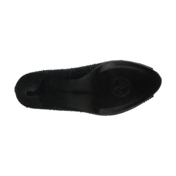 Adrienne Vittadini Pippi Platform Black Pump US 9 - Picture 3 of 4